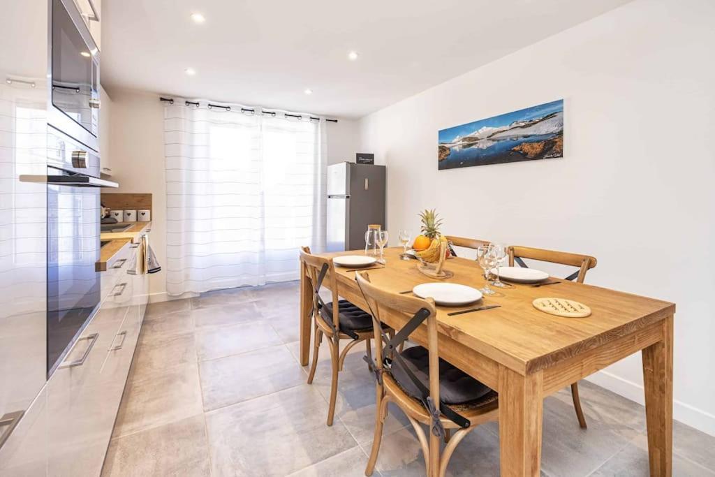 Appartement Modane Wifi Stationnement Gratuit Exteriör bild
